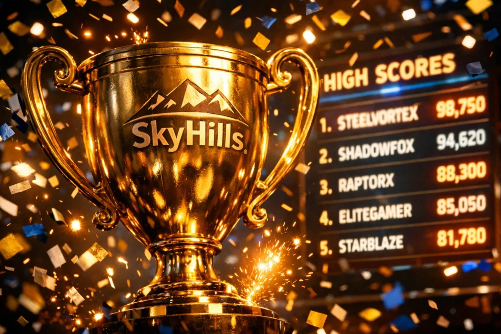 SkyHills Tournaments Trophy